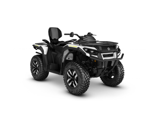 ORV MY27 ATV OUTLANDER MAX Electric Rotax E Power 50 9 White 0002VVA00 STUDIO 3300x2550 34F EMEA